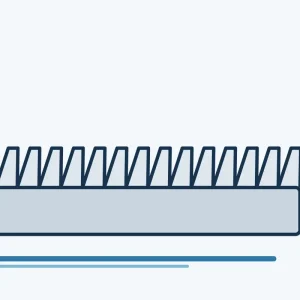 ground precision gear rack